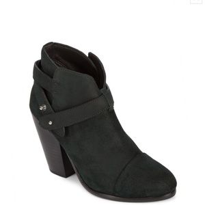 Rag and Bone Suede Harrow Bootie Black